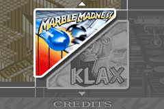 2 Games in One! Marble Madness + Klax [Model AGB-B68P-EUR] screenshot