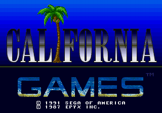 California Games [Model 1207] screenshot