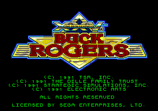 Buck Rogers - Countdown to Doomsday screenshot