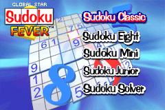 Global Star - Sudoku Fever [Model AGB-B3ZE-USA] screenshot