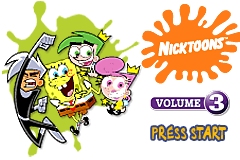 Game Boy Advance Video - Nicktoons - Vol. 3 [Model AGB-MN3E-USA] screenshot