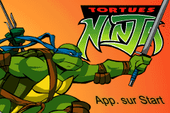 Game Boy Advance Video - Teenage Mutant Ninja Turtles - Le Demenagement screenshot