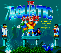 The Aquatic Games starring James Pond and the Aquabats [Model E077SMX1] screenshot
