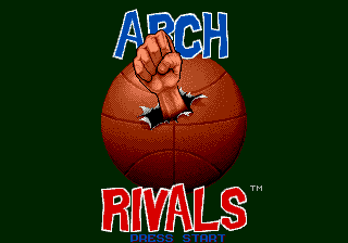 Arch Rivals - The Arcade Game [Model T-81056-50] screenshot