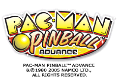 Pac-Man Pinball Advance [Model AGB-BP8E-USA] screenshot
