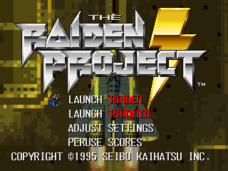Raiden Project [Model SLPS-00013] screenshot
