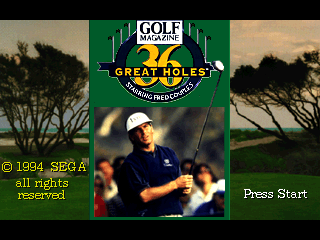 36 Great Holes Starring Fred Couples [Model 84602-50] screenshot