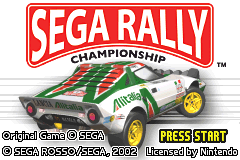 Sega Rally Championship [Model AGB-AYLP] screenshot