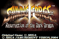 Shining Force - Resurrection of the Dark Dragon [Model AGB-AF5E-USA] screenshot