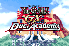 Shonen Jump's Yu-Gi-Oh! GX - Duel Academy [Model AGB-BYGP] screenshot