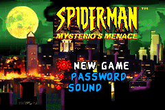 Spider-Man - Mysterio's Menace [Model AGB-ASEE-USA] screenshot
