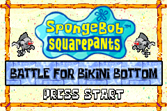 SpongeBob SquarePants - Battle for Bikini Bottom [Model AGB-BSQE-USA] screenshot