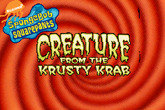 SpongeBob SquarePants - Creature from the Krusty Krab [Model AGB-BO4P] screenshot