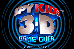 Spy Kids 3-D - Game Over [Model AGB-AV3E-USA] screenshot