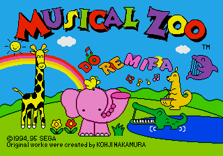 Musical Zoo screenshot