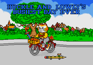 Richard Scarry's - Huckle and Lowly's Busiest Day Ever [Model 49028-00] screenshot