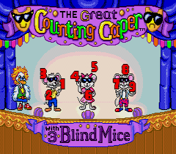 The Great Counting Caper with The 3 Blind Mice [Model T-182011-00] screenshot