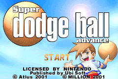 Super Dodge Ball Advance [Model AGB-ADFP] screenshot