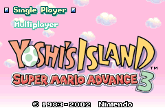 Super Mario Advance 3 - Yoshi's Island [Model AGB-A3AE-USA] screenshot