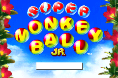 Super Monkey Ball Jr. [Model AGB-ALUP] screenshot