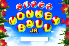 Super Monkey Ball Jr. [Model AGB-ALUE-USA] screenshot