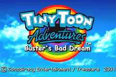 Tiny Toon Adventures - Buster's Bad Dream [Model AGB-ATTP-EUR] screenshot