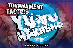 Yu Yu Hakusho - Ghostfiles - Tournament Tactics [Model AGB-BRGE-USA] screenshot