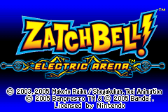Zatchbell Electric Arena [Model AGB-A4GE-USA] screenshot