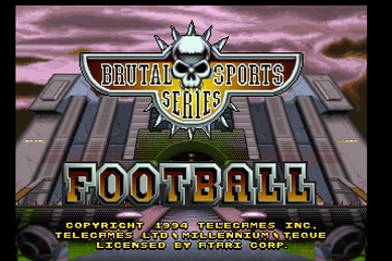 Brutal Sports Football [Model JA100] screenshot
