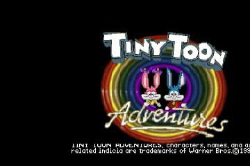 Tiny Toon Adventures [Model J6004E] screenshot
