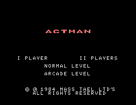 Actman screenshot