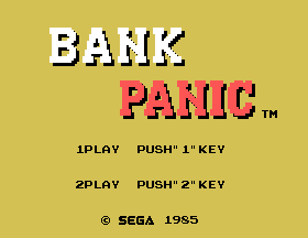Bank Panic [Model R49X5807] screenshot