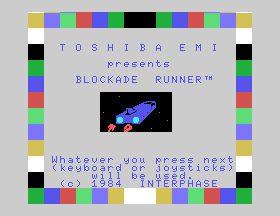 Blockade Runner [Model PS-2010G] screenshot