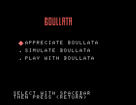 Boullata [Model G002] screenshot
