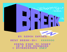 Break In [Model JX-14] screenshot