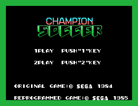 Champion Soccer [Model R48X5077] screenshot