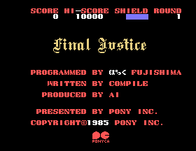 Final Justice [Model R48X5084] screenshot