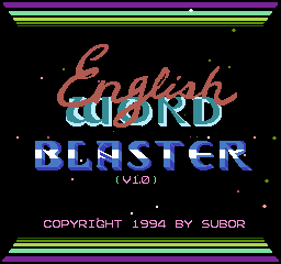 Subor - English Word Blaster v1.0 screenshot