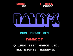 Game Center 06: Rally-X screenshot