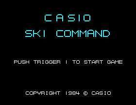 Ski Command [Model GPM-103] screenshot
