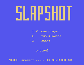 Slap Shot [Model HBS-I034] screenshot