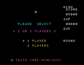Space Invaders [Model NH-MSX06] screenshot