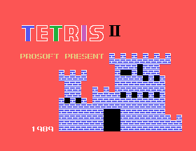 Tetris II screenshot