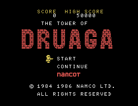 Game Center 12: The Tower of Druaga screenshot