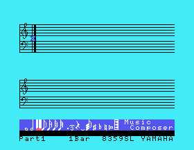 Yamaha FM Music Composer YRM-101 screenshot