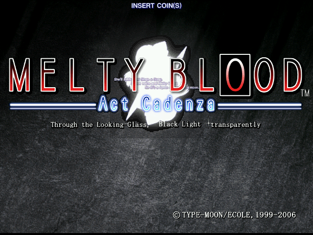 Melty Blood - Act Cadenza ver. B [Model GDL-0039] screenshot