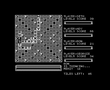Scrabble DeLuxe [Model LG 530] screenshot