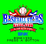 Baseball Stars Color [Pocket Sport Series] [Model NEOP00250] screenshot