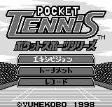 Pocket Tennis [Pocket Sports Series] [Model NEOP00090] screenshot