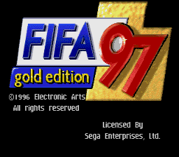 FIFA 97 - Gold Edition [Model 7748] screenshot